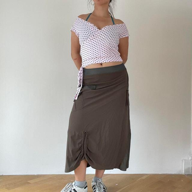 Women's Skirt - Khaki/Green - S on Productcaster.