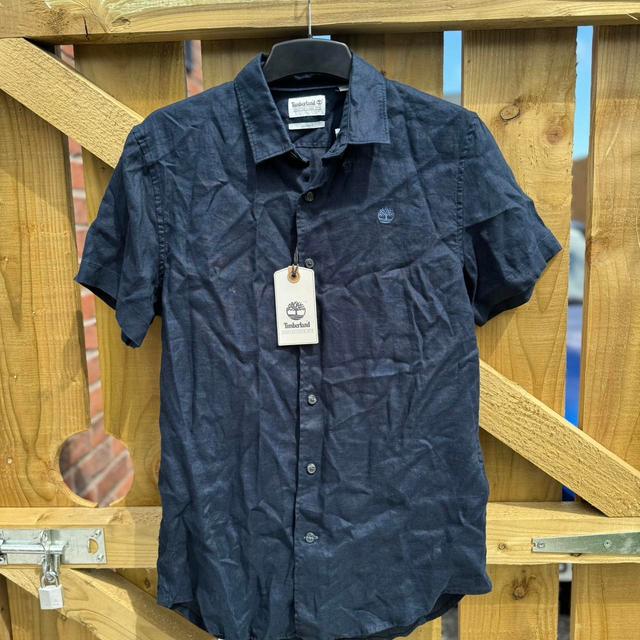 Timberland Men's Shirt - Navy - S on Productcaster.