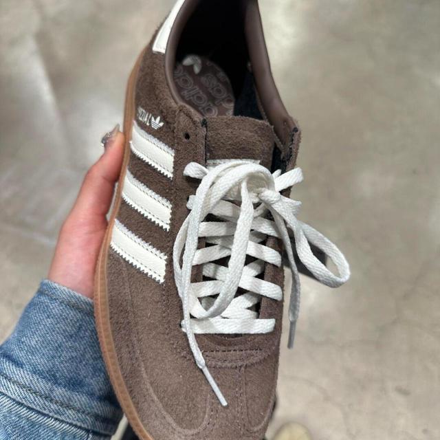 Adidas Men's Trainers - Brown/Grey - UK 9 on Productcaster.