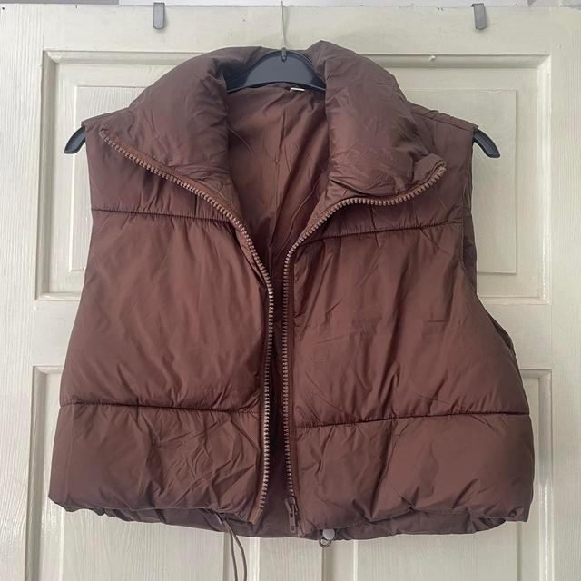 Women's Gilet - Brown - S on Productcaster.