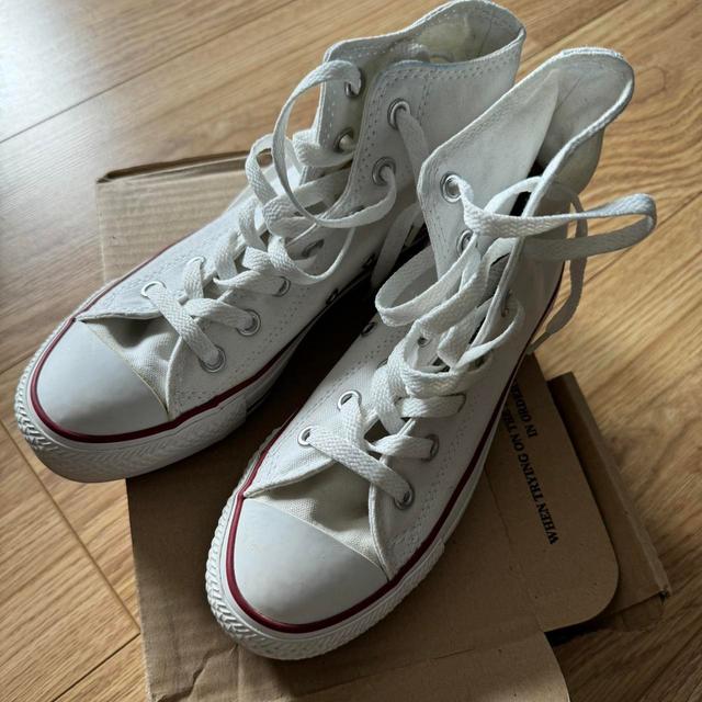 Converse Women's Ankle Boots - White - UK 4 on Productcaster.