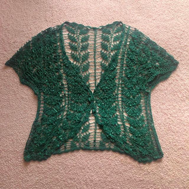 Preloved Women's Cardigan - Green - 8 on Productcaster.