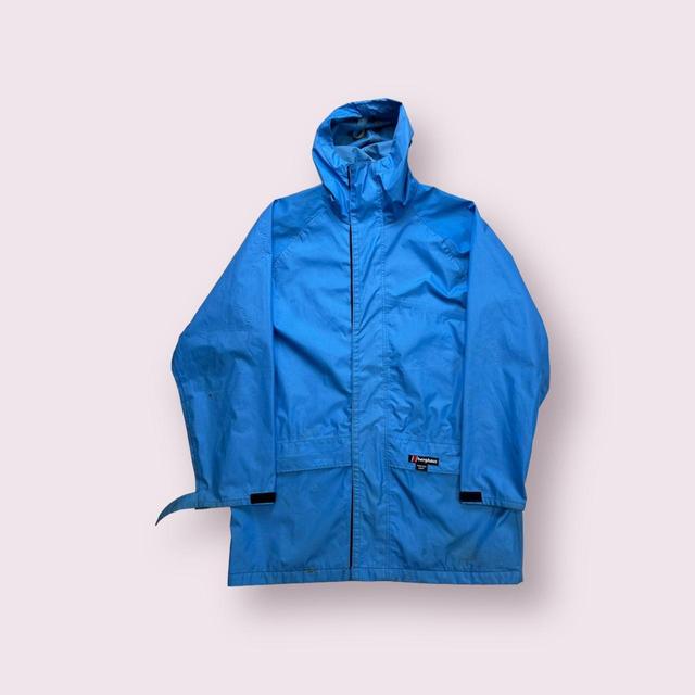 Vintage Men's Jacket - Blue - L on Productcaster.