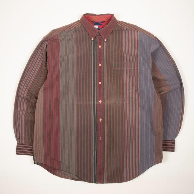 Tommy Hilfiger Men's Shirt - Multi - L on Productcaster.