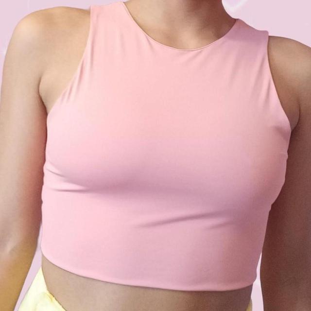 ASOS Women's Crop top - Pink - 8 on Productcaster.