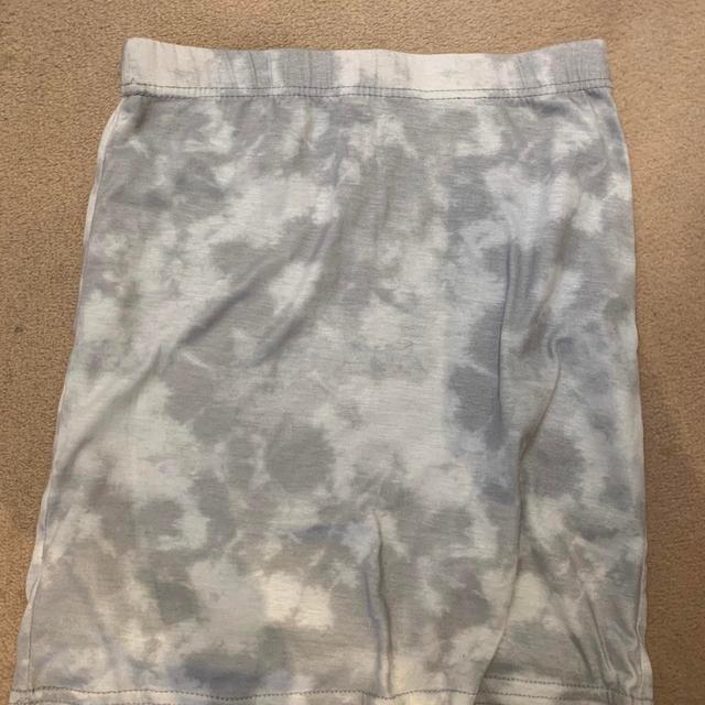 Women's Skirt - Grey/White - UK 8 on Productcaster.