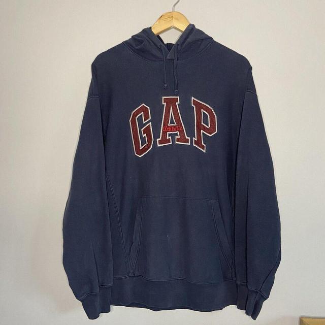 Gap Men's Sweatshirt - Blue - S on Productcaster.