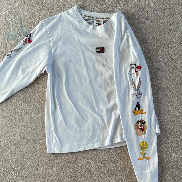 Tommy Hilfiger Junior Kids' T-shirt - White on Productcaster.