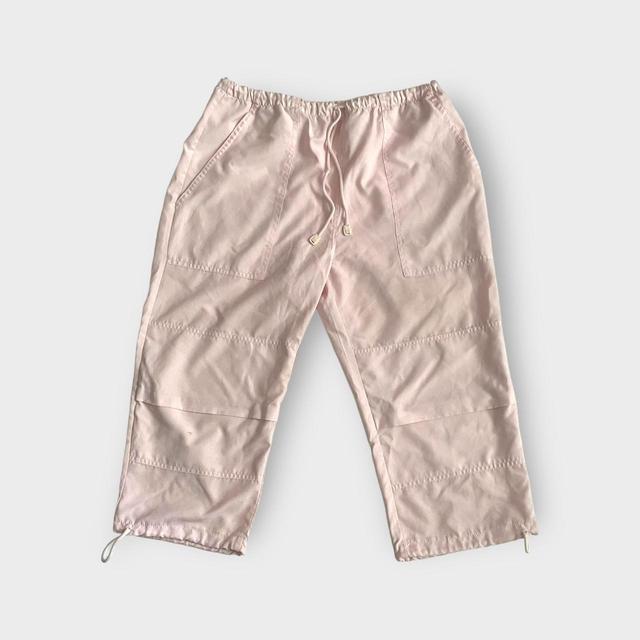 Women's Capri Trousers - Pink - UK 14 on Productcaster.