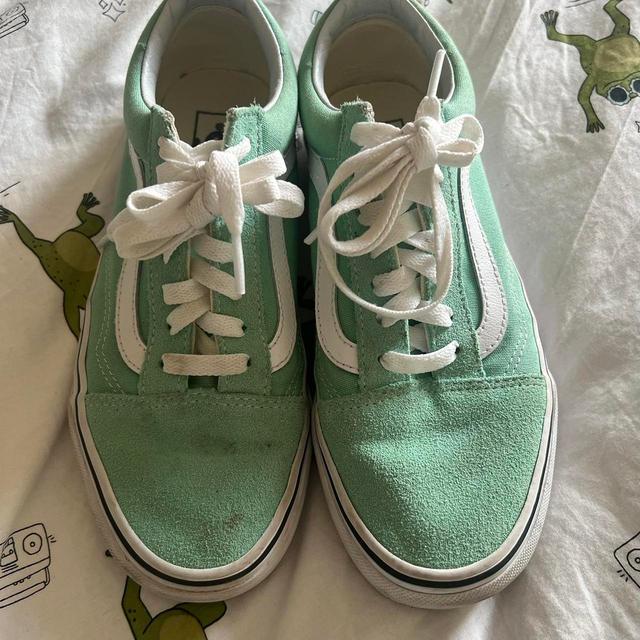 Vans Women's Trainers - Green - UK 5 on Productcaster.