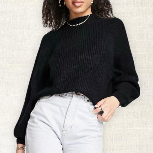 Threadbare Women's Jumper - Black - 8 on Productcaster.