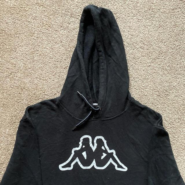 Kappa Men's Hoodie - Black - M on Productcaster.