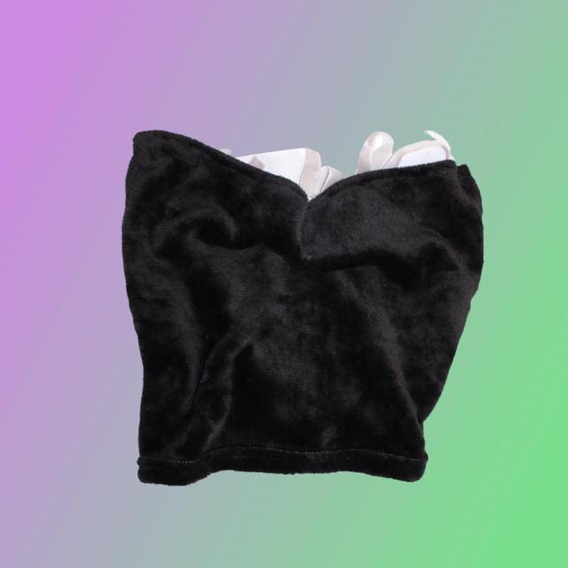 Custom Women's Crop top - Black - One size on Productcaster.