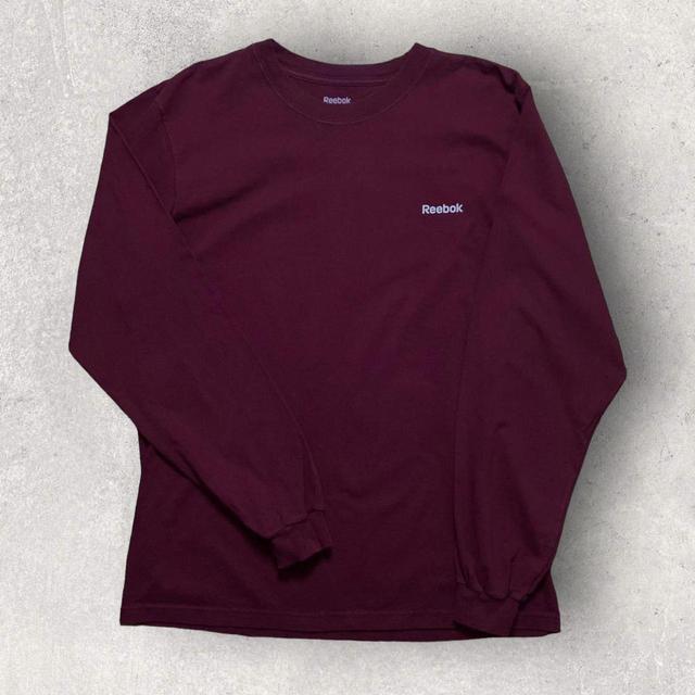 Reebok Men's T-shirt - Burgundy - L on Productcaster.