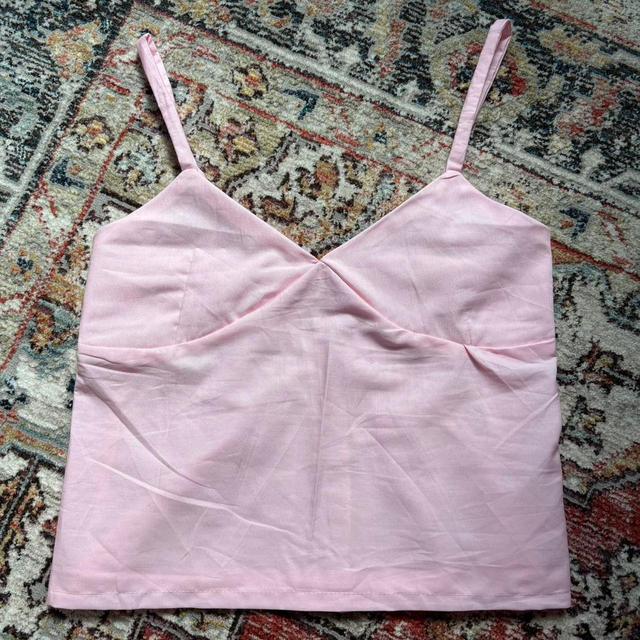 Handmade Women's Vest - Pink - 8 on Productcaster.