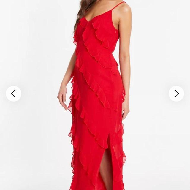 Women's Slip Dress - Red - M on Productcaster.