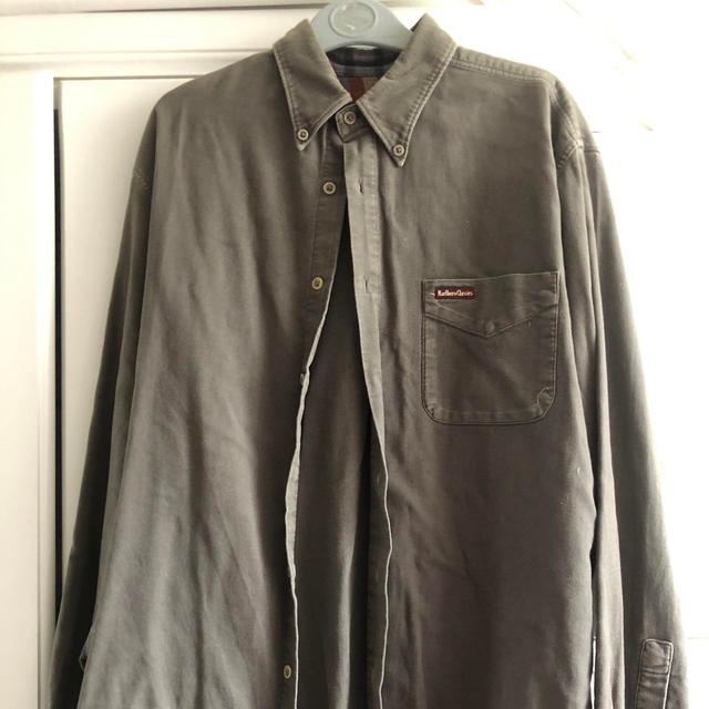 Marlboro Men's Shirt - Khaki - L on Productcaster.