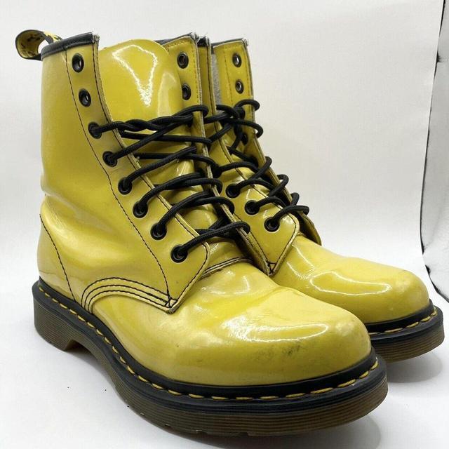 Preloved Women's Boots - Yellow - UK 6 on Productcaster.