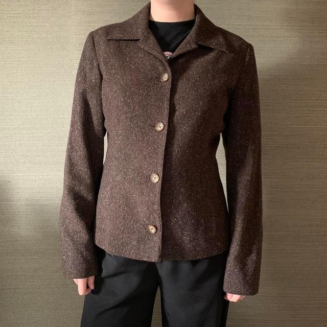 Women's Jacket - Brown - S on Productcaster.