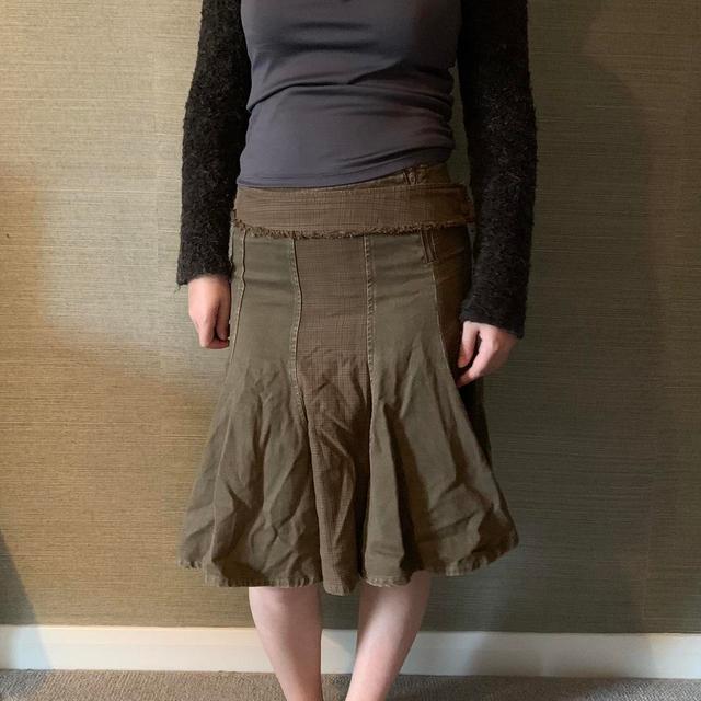 Women's Skirt - Khaki - S on Productcaster.