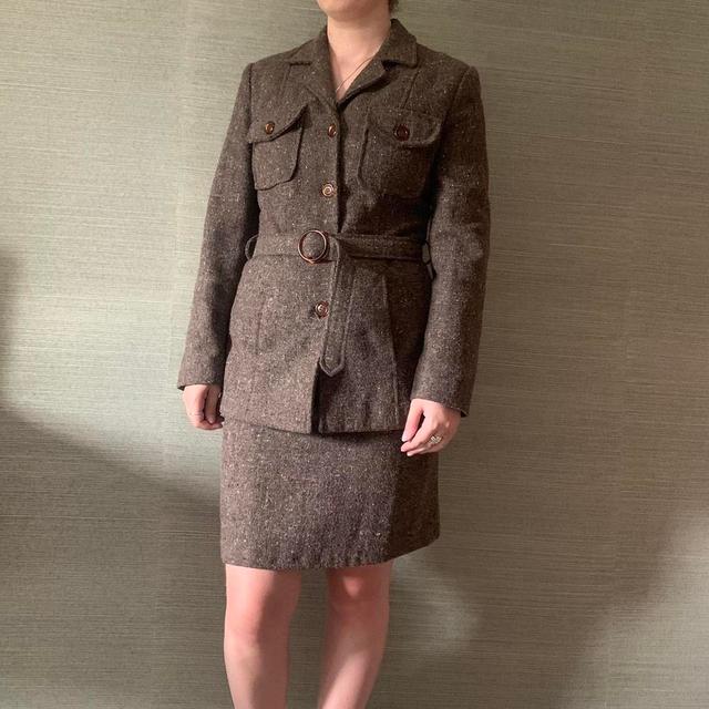 Women's Suit - Brown - S on Productcaster.