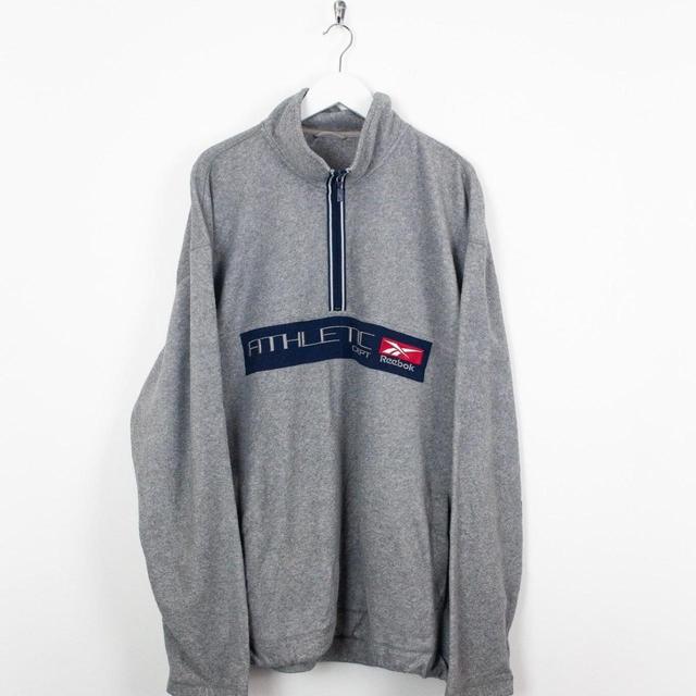 Reebok Men's Sweatshirt - Grey - XL on Productcaster.