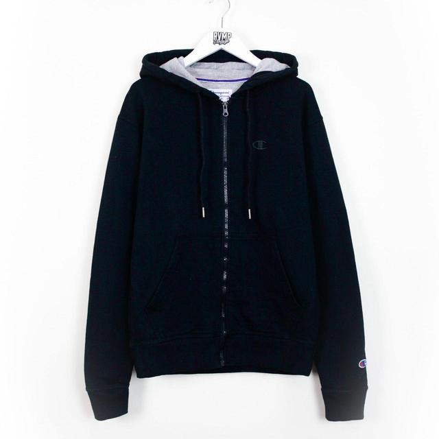 Champion Men's Hoodie - Black - S on Productcaster.