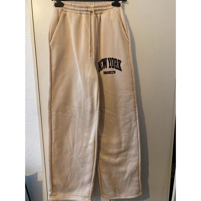 Women's Sweatpants - Cream - UK 8 on Productcaster.