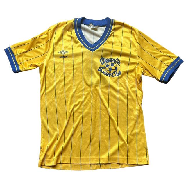 Umbro Men's T-shirt - Yellow - L on Productcaster.