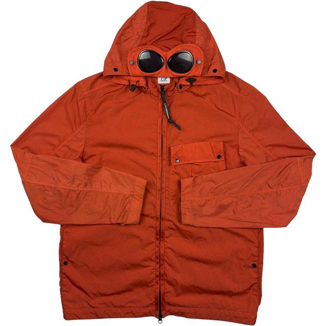 CP Company Men's Lightweight Jacket - Orange - L on Productcaster.