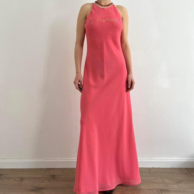 Vintage Women's Dress - Pink - M on Productcaster.