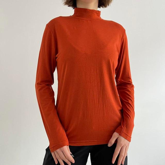 Vintage Women's Blouse - Orange - M on Productcaster.