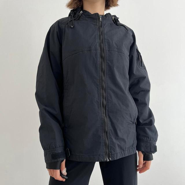 Vintage Women's Lightweight Jacket - Navy - S on Productcaster.