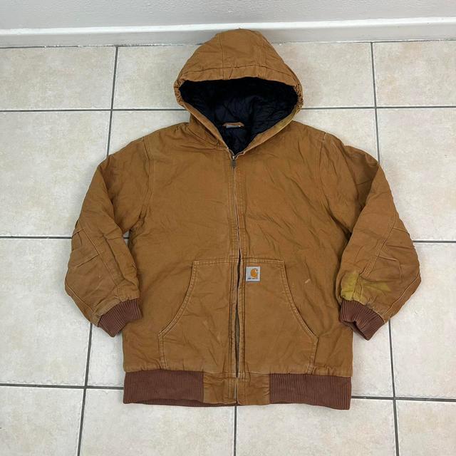 Carhartt Kids' Jacket - Brown/Tan on Productcaster.