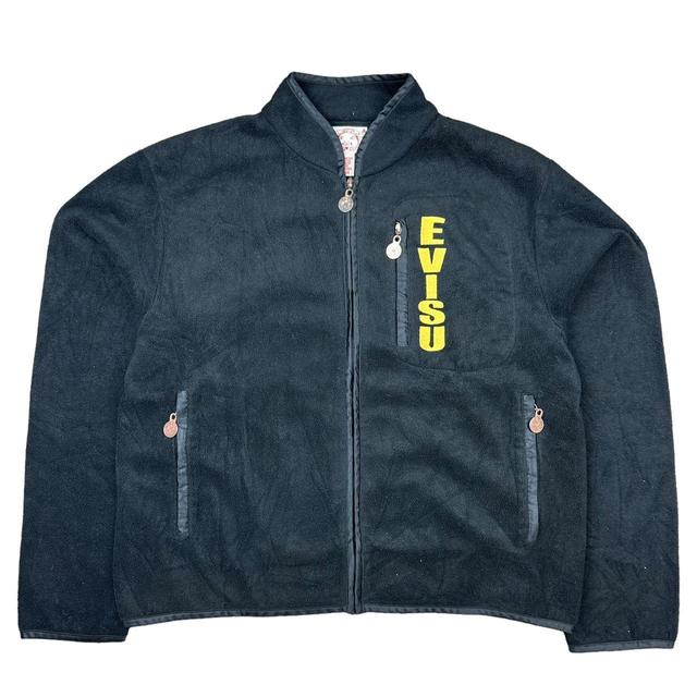 Evisu Men's Sweatshirt - Black - M on Productcaster.