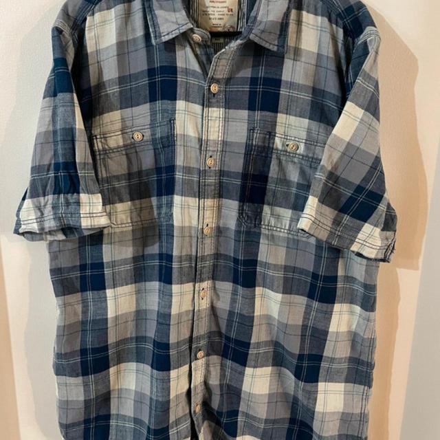 FatFace Men's Shirt - Blue - XL on Productcaster.