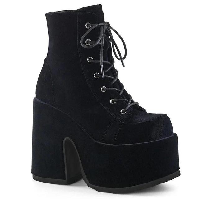 Demonia Women's Platform Boots - Black - UK 3 on Productcaster.