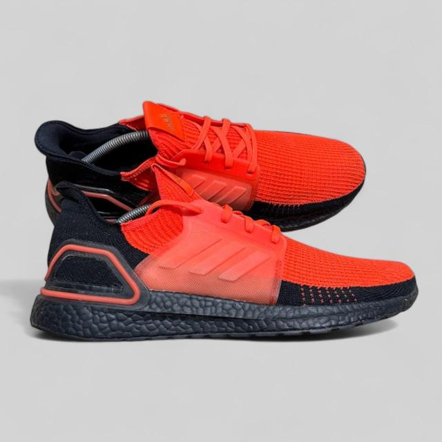 Adidas Men's Trainers - Red/Orange - UK 11.5 on Productcaster.