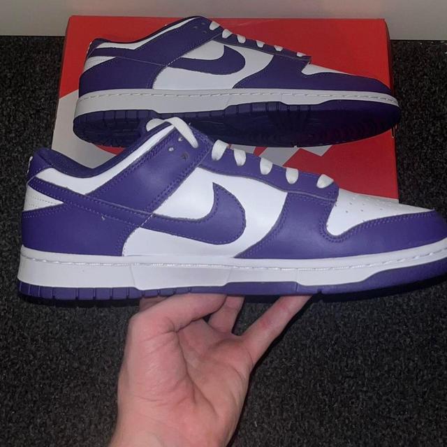 Nike Men's Trainers - Purple/White - UK 10.5 on Productcaster.