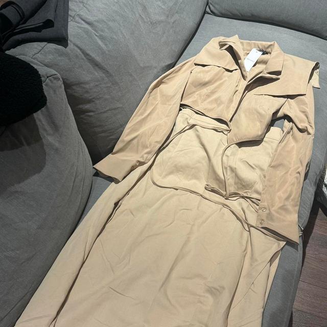 SHEIN Women's Dress - Tan/Khaki - XL on Productcaster.