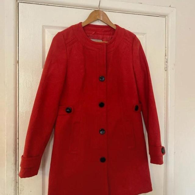 Women's Peacoat - Red - UK 14 on Productcaster.