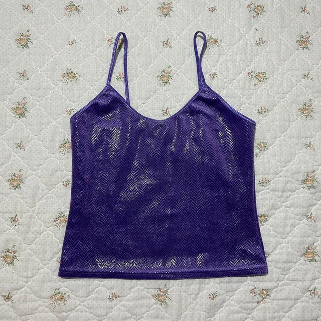 Preloved Women's Vest - Purple - 10 on Productcaster.