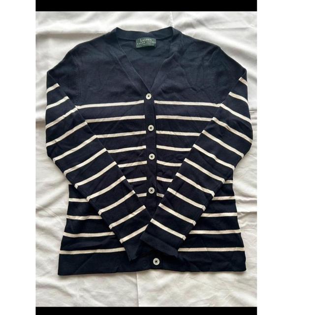 Ralph Lauren Women's Cardigan - Navy - 8 on Productcaster.