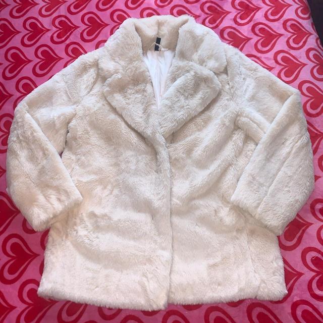 H&M Women's Coat - Cream - M on Productcaster.