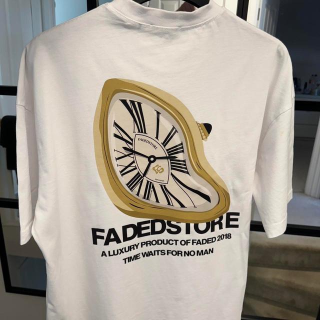 Faded Glory Men's T-shirt - White - L on Productcaster.