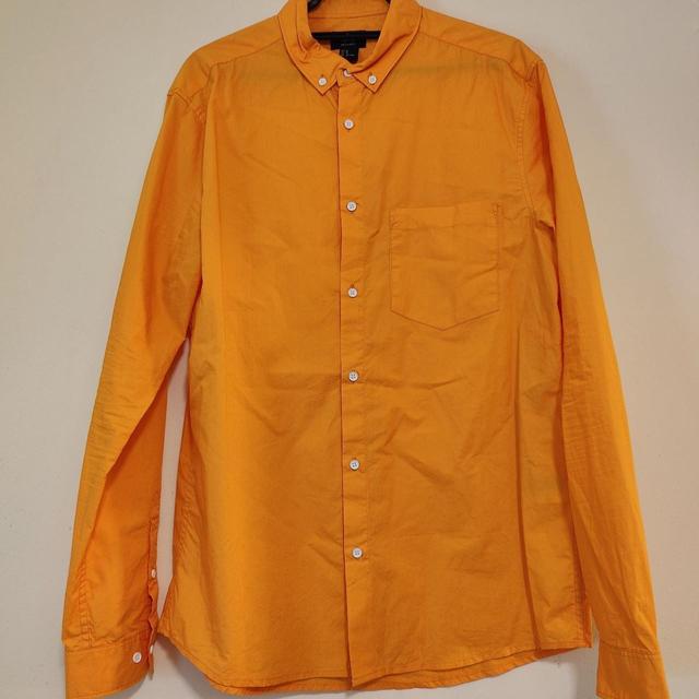 H&M Men's Shirt - Yellow - M on Productcaster.