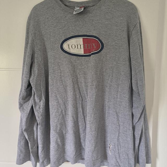 Tommy Hilfiger Men's Sweatshirt - Grey - XL on Productcaster.