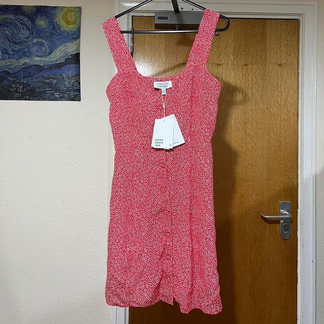 & Other Stories Women's Going out Dress - Red/White - 6 on Productcaster.