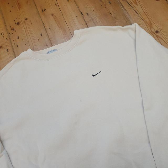 Nike Men's Sweatshirt - Cream - XL on Productcaster.