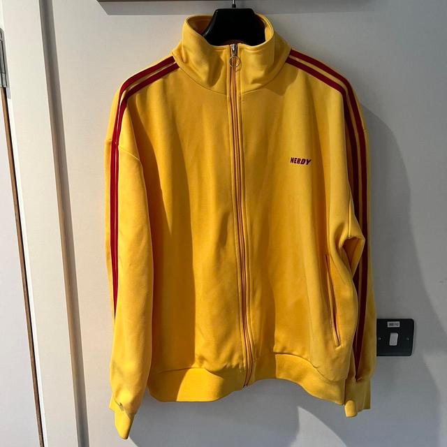 Men's Lightweight Jacket - Yellow - M on Productcaster.